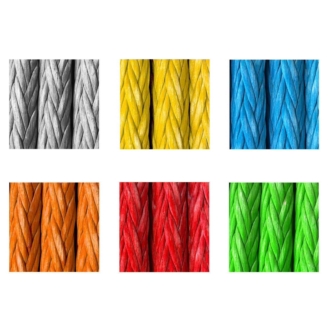 Southern Ropes' HMPE Super-12 Colour Options